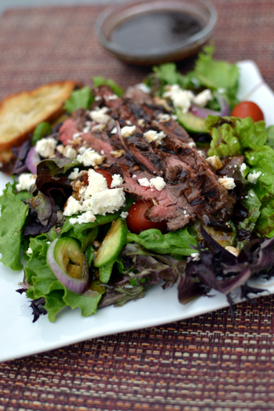 Balsamic Flank Steak Salad