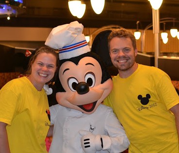 Mickey with Kevin & Karen