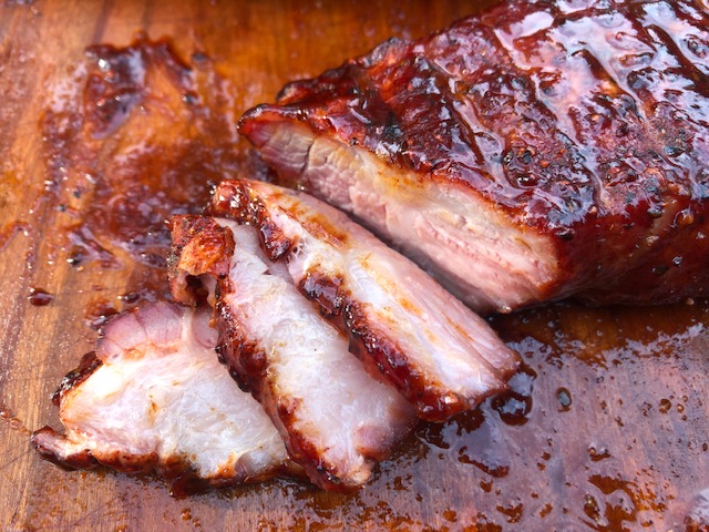Country Style Ribs Smoked on a Pellet Grill