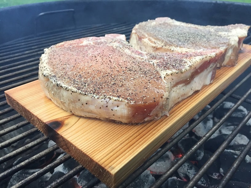 Chops on the Grill