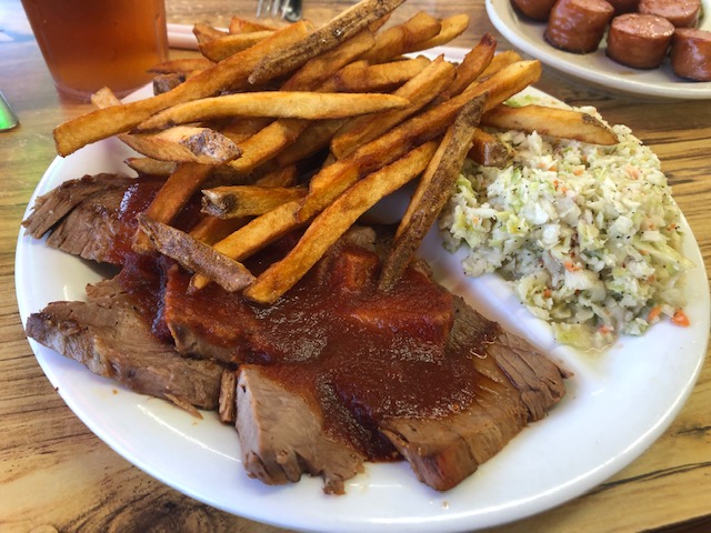 Beef Plate with Slaw