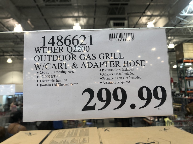 Weber Q2200 Cost