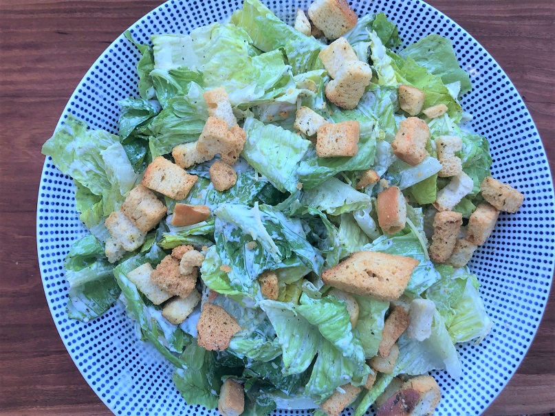 Generous Portion of Caesar Salad