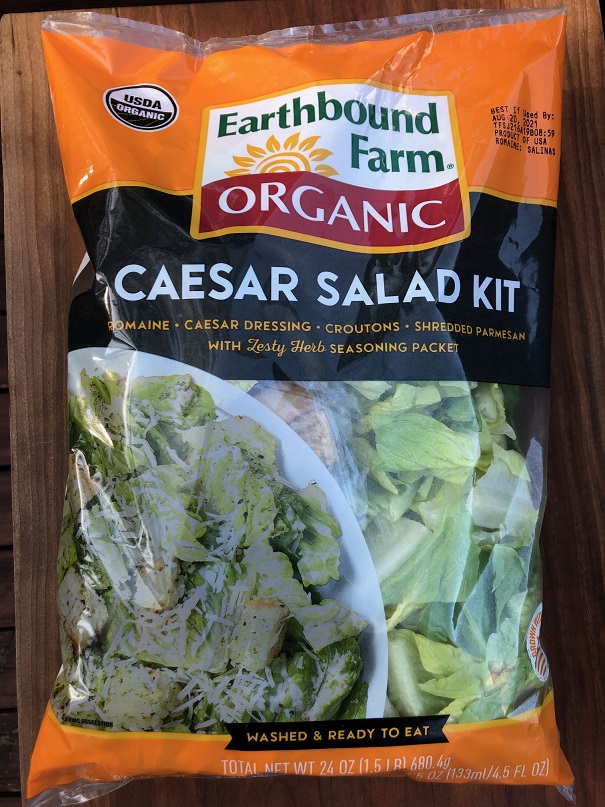 Organic Caesar Salad at Costco