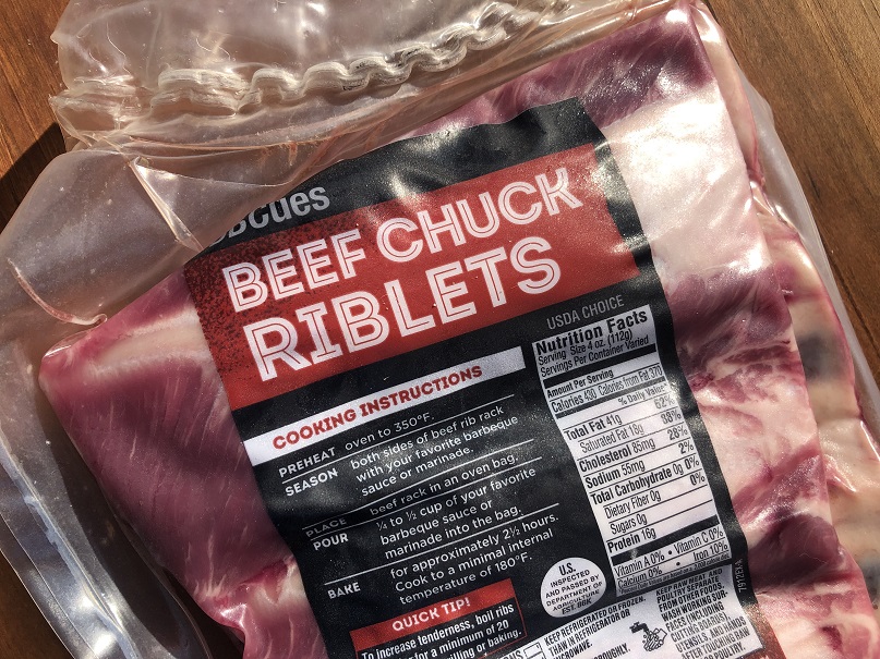 Beef Chuck Riblets