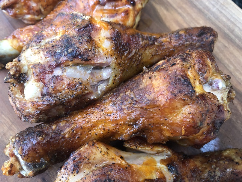 Hot and Fast Grilled Drumsticks