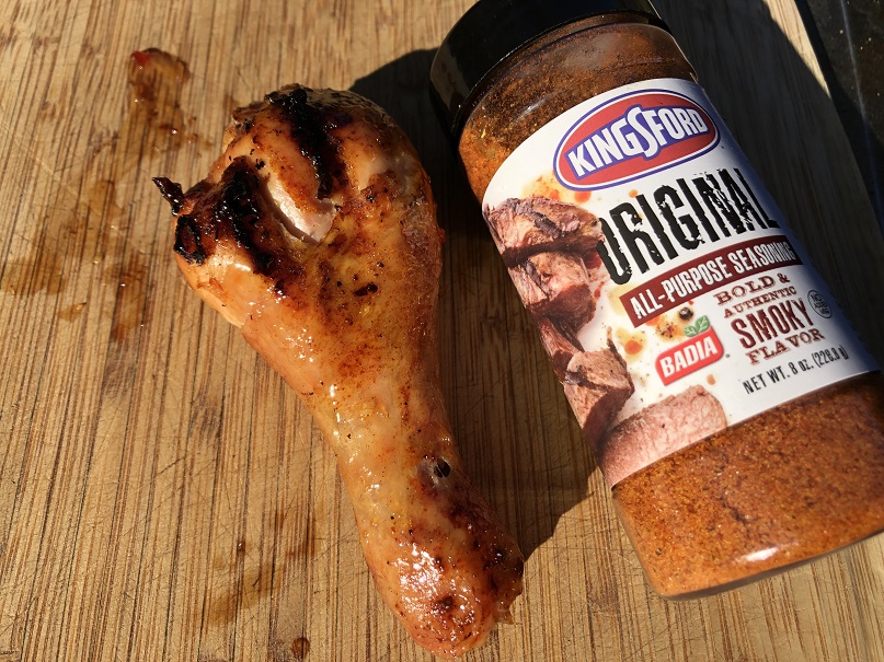 Grilled Chicken with Kingsford Seasoning