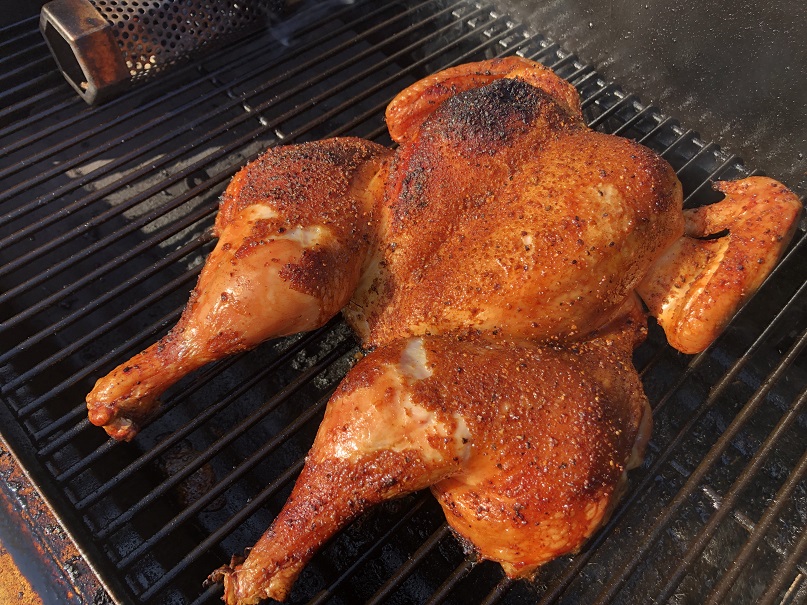 Smoked Spatchcock Chicken