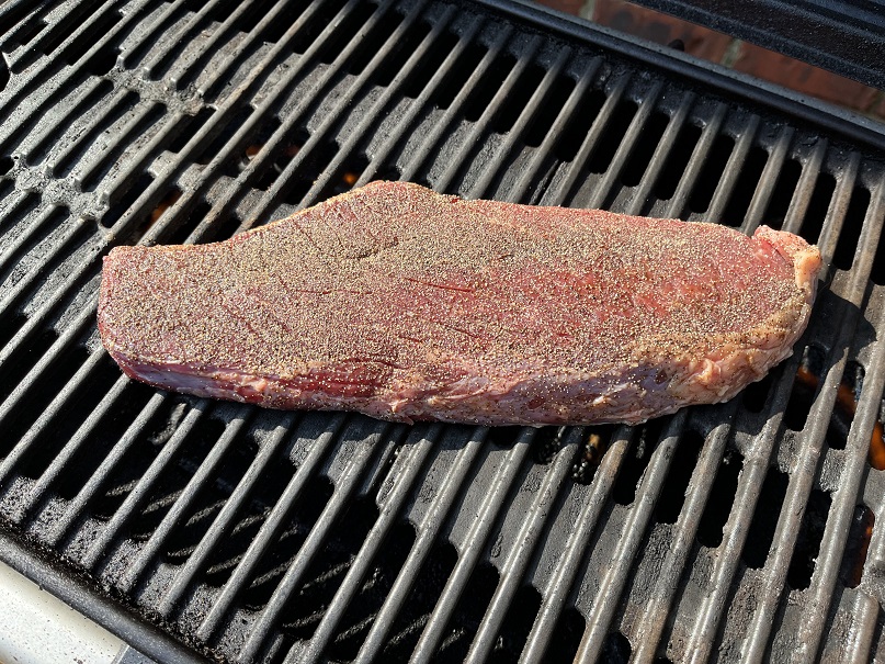 Grilling London Broil with Medium Heat