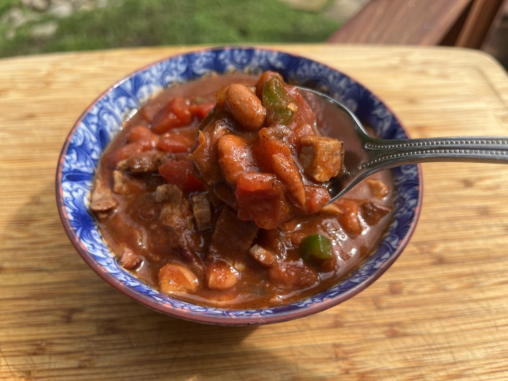 Spoonful of Tri Tip Chili