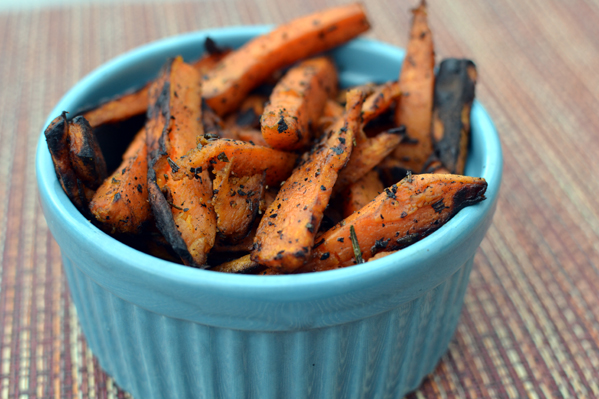 Grilled Sweet Potato Fries 