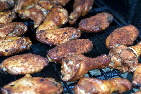 smoked wings without sauce