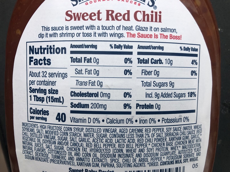Sweet Baby Rays Red Chili Sauce
