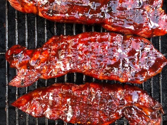 Country Style Ribs with Sauce
