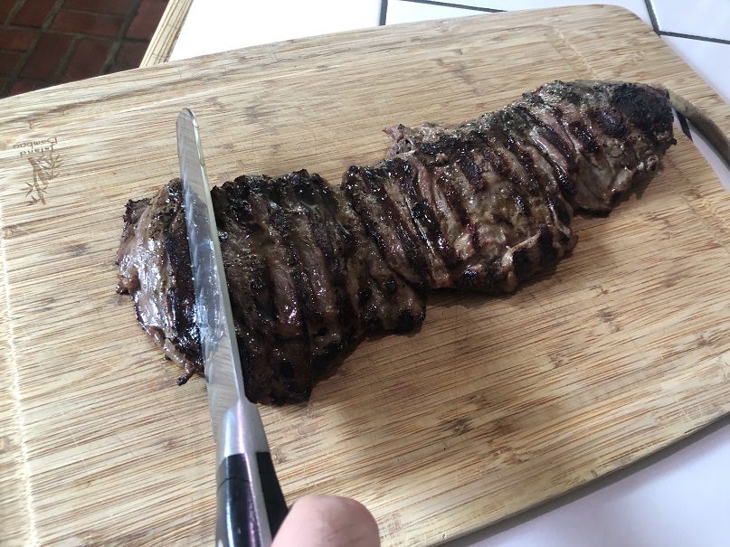 Slicing the Steak