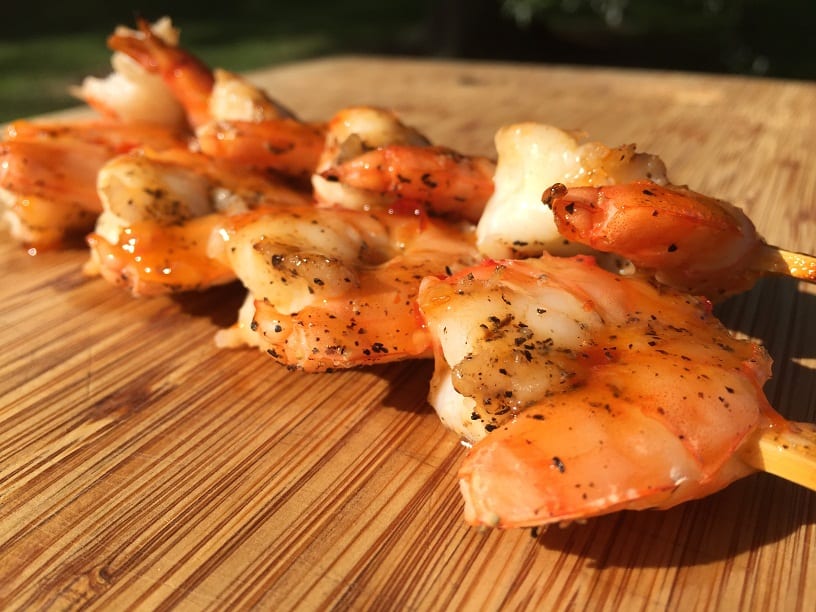 Sweet and Spicy Thai Grilled Shrimp