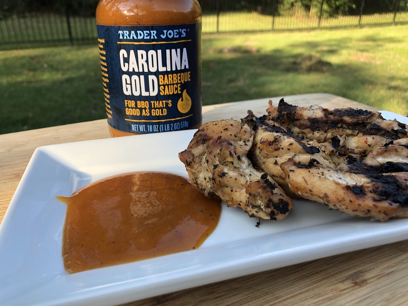 Carolina Gold BBQ Sauce with Grilled Chicken