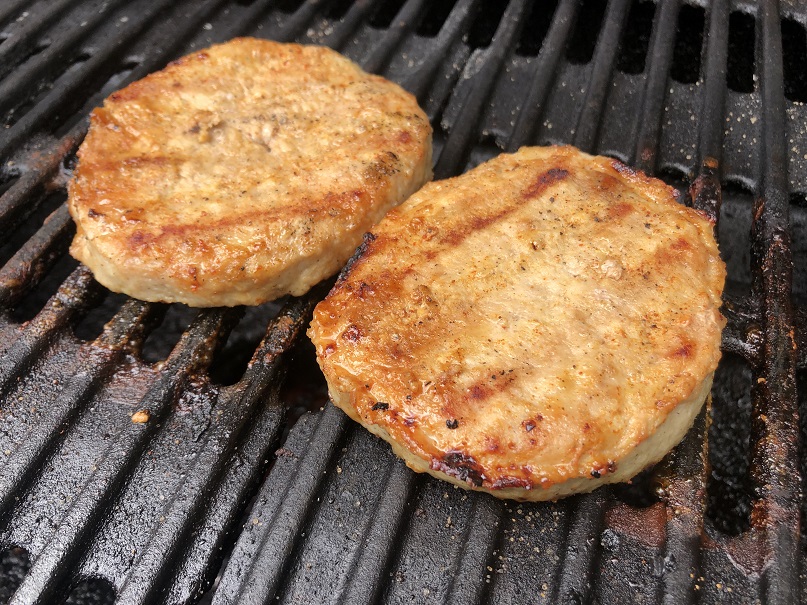 Cook Turkey Burgers to 165F